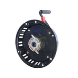 170 Gasoe Engine Hand Crank Mini Tiller Pump Generator Threshing hine One-Button Starter Is Convenient