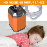 Outdoor Camping IPX7 Waterproof with Digital Display Portable Electric Shower Pump for Hiking Travel Beach Pet Watering