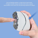 Electric Fingernail Cutter Multifunction Efficient Safety Low Noise Automatic Nail Clipper for Home Travel