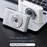 4K Digital Camera HD Photography Travel Camara 2.4Inch Selfie Mini Retro Cam