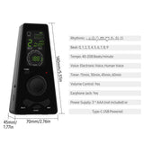 Digital Timer Universal Electronic Metronome with Volume and Beat Speed Control Battery USB Metronomes
