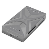 M.2 NVME SSD Enclosure Dual Bay RAID For M2 Nvme 2230 2242 2260 2280 Type-C USB 3.2 Gen2 20Gbps External Mobile Hard Drive Case
