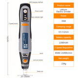 35W USB Cordless Rotary Tool Dremel DIY Engraving Pen Electric 3 Speed Mini Wireless Drill Set 8500r-21000r/min