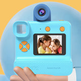 Kids Instant Print 2.0in Screen Digital Photo Camera Toys Gifts Girls Boys Aged 3-12 for Christmas/Birthday/Holiday