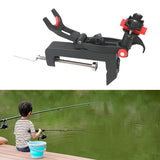 Rod Holder Gear with Clamp Gift Rotate 360 Degrees Pole Stand Rack Swivel Boat Fishing