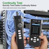 NF-8506 Network Multifunction Cable Tracker Support PING test/IP scan/Poe Measure Length Wiremap Tester