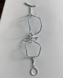 925 Sterling Silver  Loose Knot Braided Bracelet