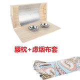 Medical Wooden Pillow Warms Moxibustion Apparatus Lumbar Cervical Spine Portable Hot Compress Necks Pillows