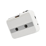 Cassette Dual Channel Radio Player Walkman with 3.5mm Jack USB / Battery Operated Tape-recorder Converter Black