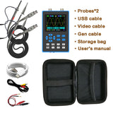DSO2512G 120M Bandwidth 500MSa/s 2 In 1 Dual Channel Oscilloscope 10mV Minimum Vertical Sensitivity FFT Spectrum Analysis