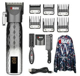 2024WMARK NG-2045 Trimmer High Speed Professional Rechargeable Cord & Cordless Hair Clipper with LED Display