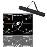 Basketball Dribble Mat - Shock Absorbing, Silent for Youth and Adult Ball Control Training