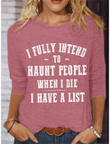 New Women's Clothing English Short Sleeve T-shirt Top