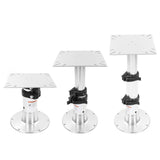 Table Pedestal Stand Leg RV Pedestal Table Stand Leg Precise 334mm To 720mm Strong Stability Bright Surface for Marine Boats