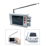 Full Band TEF6686 FM/AM Short Long Wave High Frequency Radio Receiver Telescc Antenna Sier 144Khz-27000Khz