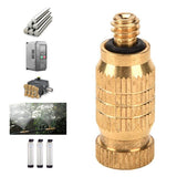 50Pcs High Pressure Spray Misting Nozzle Atomizing Nozzle For Landscaping Cooling 0.006Inch Orifice Standard 3/16 UNC
