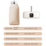 Multifunctional Electric Clothes Dryer with Remote Control and Timing - Ideal for Home Use
