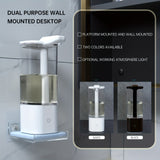 1pc Smart Touchless Lotion Dispenser, Automatic Dish Soap Dispenser For Sink, 550ml Large Capacity Save Detergent Liquid Detergent Dispenser