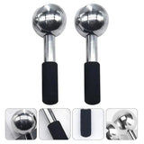 2Pcs Facial Ice Face Massager Cooling Eye Puffiness Relief Tools Beauty Skin Massage Globes Suitable For Tired Women