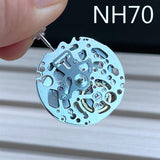 NH70/NH70A Skeletonized nical Movement Black Metal 3 Hands Automatic Self-Winding nism