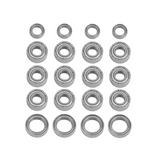 20Pcs Steel Ball Bearing Kit for TT01 TT-01 TT01D TT01E TT01R DF02 1/10 RC Car Upgrade Parts Accessories