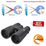 Celestron 10x50 12x50 Nature DX ED Astronomy Binocular Phase-Corrected BAK4 Fully Multi-Coated Fog-Waterproof  For Camping