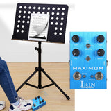 IRIN Overdrive Effect Pedal 2 Toggle Mode Switch Tone/Gain/Volume/Boost Controls for Electric Guitar - MAXIMUM