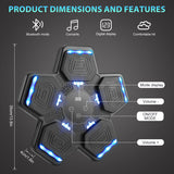 Kids Wall Mounted, Smart hine LED Light Bluetooth Music With Bo Gloves