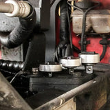3 Pcs Mini Wrench Whole Steel Palm Socket Finger Reversible Ratchet Handle 1/4“ 3/8” 1/2” Drive