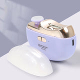 2 In 1 Electric Nail Clippers With Lights Automatic Anicure Trimmer For Baby Finger Toe Scissors Pedicure Thick Nails Cutter