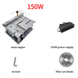 Electric Multi-functional Table Saw Speed Adjustable Desktop Woodworking Cutting hine