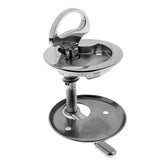 316 Stainless Steel Marine Strap Rotary Handle Ring Cabin Deck Cover Door or Lock Box Buckle