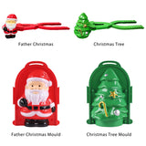 5 Pieces Santa Clau Toy Kit Tool Snowball Maker Snow Ball Clips Winter Outdoor