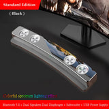 High Quality Bluetooth Speakers Sound Bar RGB 3D Stereo Surround Subwoofer AUX FM Radio Home Clock Computer Music Center Hot New