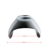 Soft PU Massage Bathtub Light Gray Shower Bath Spa Bracket For Wine Beer Drink Coffee Bathroom Hot Tub Cup Stand