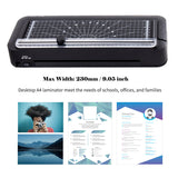 A4 hine Thermal Desktop with Laminating Punching Cutting Function Automatic Laminator Paper Trimmer