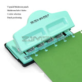 4-hole Punching hine Handmade Loose Leaf T-shaped/Mushroom Hole Puncher DIY Paper Punch For Scrapbook