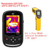 New HT-A2 Handheld  TFT Display Screen Thermal Infrared Imager Camera 320*240 in Stock  Upgrade for Outdoor Hunting Fast