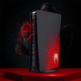 Spider Replacement PS5 Protective Hard Faceplate Fit for Playstation 5 Disc Version Case Shell Cover