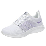 Breathable Flyknit Running Large Lightweight Sports Four Seasons Single Travel Casual Women's Shoes