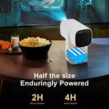 K2 Android 11.0 2.4/5G WiFi6 BT5.2 720P Support 230° Flexible Angle 4K Home Cinema Portable Outdoor Smart Projector