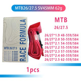 MTB Vae Length French Ridenow Ultralight Bicycle Inner 26 27.5 29 Inch 45Mm For Mountain Bike Tube