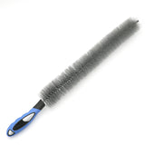 60CM Car Cleaning Tire Wheel Brush Wash Tool Small Long Handle Brush Microfiber Tyre Grille Engine Rim Brush Auto Cleaning Tool
