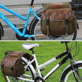 Bike Bag Double Bag, Three-Dimensional Bicycles Bag Pannier Rack, 40L Large Bike Bag Bicycles Luggage  Bike Bag NEW