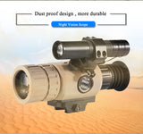 Digital Night Vision Hunting Riflescope Monoculars with 5 Crosshair WIFI Hotspot Tracking for Outdoor Night View Telescope Sight