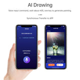 Smart Pen A5 Leather Notebook ed Journal Planner Real-time Sync for Digitizing Use with APP Voice-to-Text/ AI Function