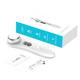 Multifunctional Ultrasonic Ion Deep Cleaning Facial and Neck Massager Beauty Whitening Anti-wrinkle Massager Instrument