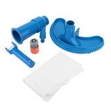 1Set Portable Vacuum Pool Cleaner Swimming Vacuum Brush Cleaner Pond Fountain Vacuum Brush Cleaner Outdoor Tubs Cleaning Tool