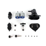 Metal Gear 2 Gearbox Speed Change Transmission For LDRC P06 LD-P06 LD1201 Unimog 1/12 RC Car Upgrade Parts