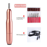 Multifunctional USB Powered Nail Sander Pen Portable High Speed Nail Tool Nail Remover Manicure To Remove Dead Skin